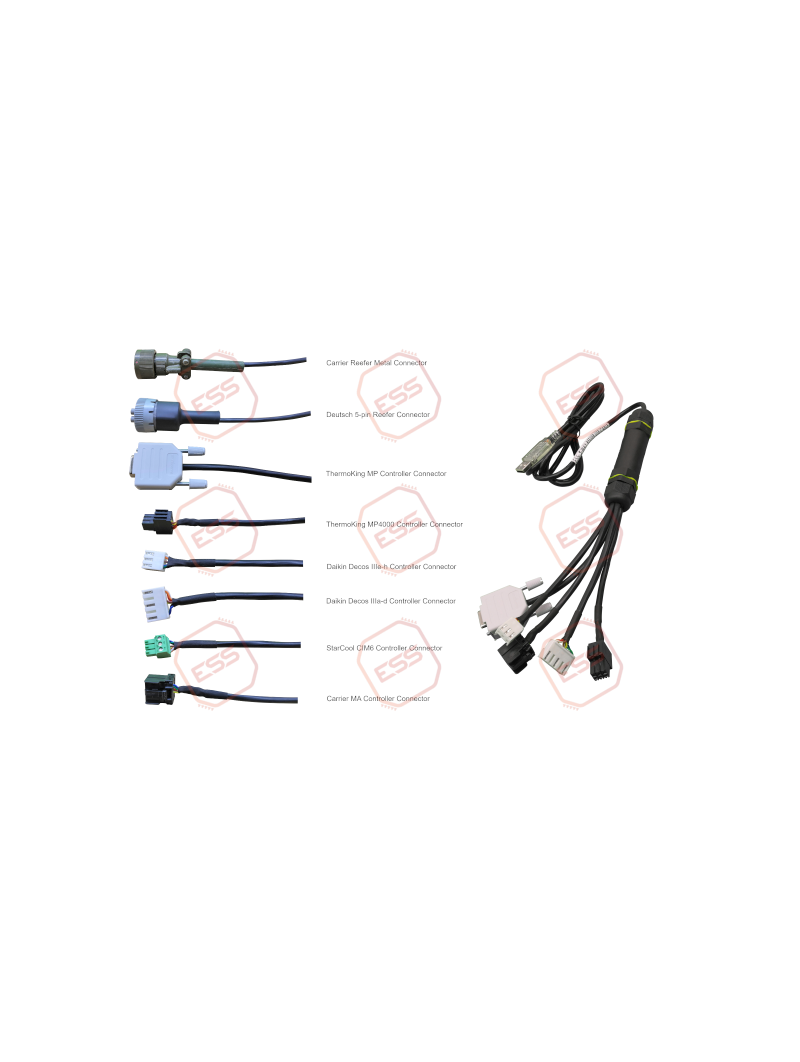 USB Reefer Multi-Download Cable 4-Way